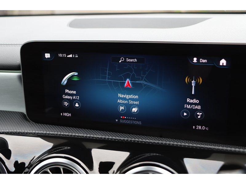 Mercedes-Benz CLA220 2.0 AMG LINE (PREMIUM) SHOOTING BRAKE 5DR PETROL 7G-DCT AUTO HEATED SEATS SAT NAV BLUETOOTH APPLE CARPLAY REAR CAM PARKING AIDS 67000 MILES SH 72-74 Mitcham Road