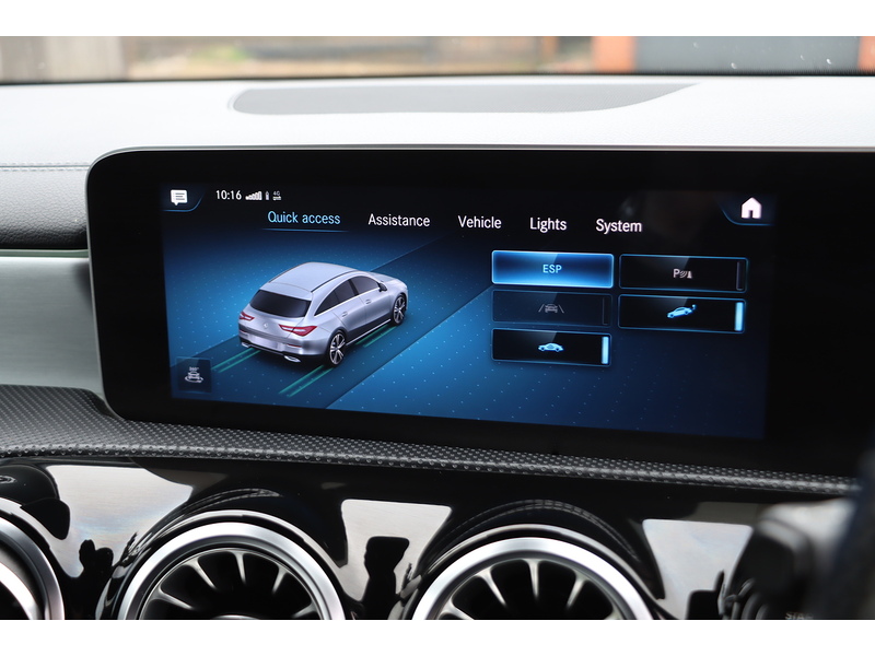 Mercedes-Benz CLA220 2.0 AMG LINE (PREMIUM) SHOOTING BRAKE 5DR PETROL 7G-DCT AUTO HEATED SEATS SAT NAV BLUETOOTH APPLE CARPLAY REAR CAM PARKING AIDS 67000 MILES SH 72-74 Mitcham Road