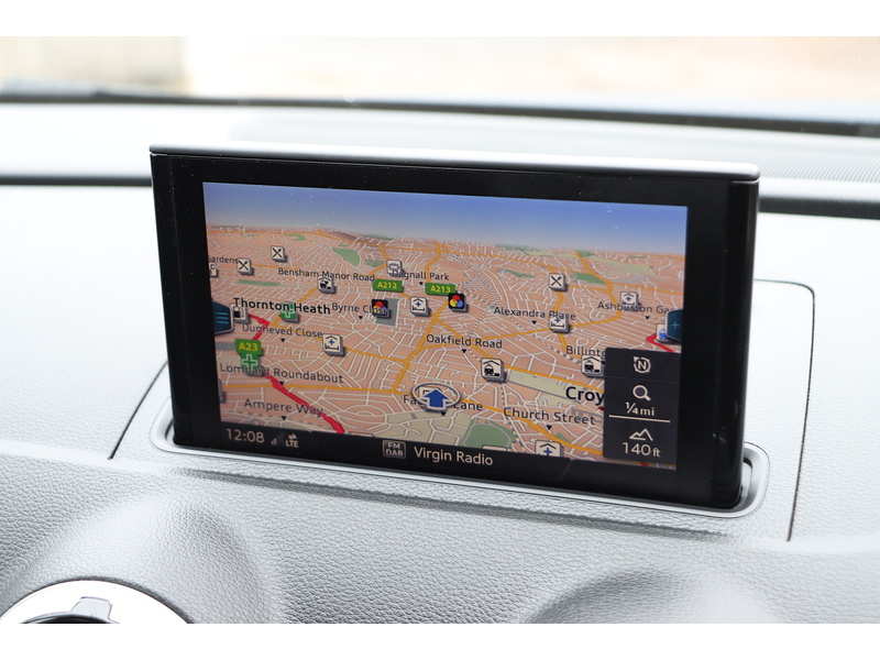 Audi 1.5 TFSI COD 35 BLACK EDITION SPORTBACK 5DR PETROL S TRONIC AUTO SATNAV BLUETOOTH DAB STEREO PARKING AIDS 2 OWNERS ONLY 78000 MILES FSH NO ULEZ CHARGE 72-74 Mitcham Road