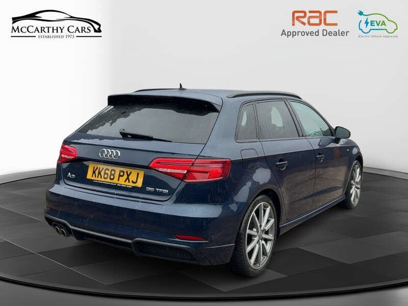 Audi 1.5 TFSI COD 35 BLACK EDITION SPORTBACK 5DR PETROL S TRONIC AUTO SATNAV BLUETOOTH DAB STEREO PARKING AIDS 2 OWNERS ONLY 78000 MILES FSH NO ULEZ CHARGE 72-74 Mitcham Road