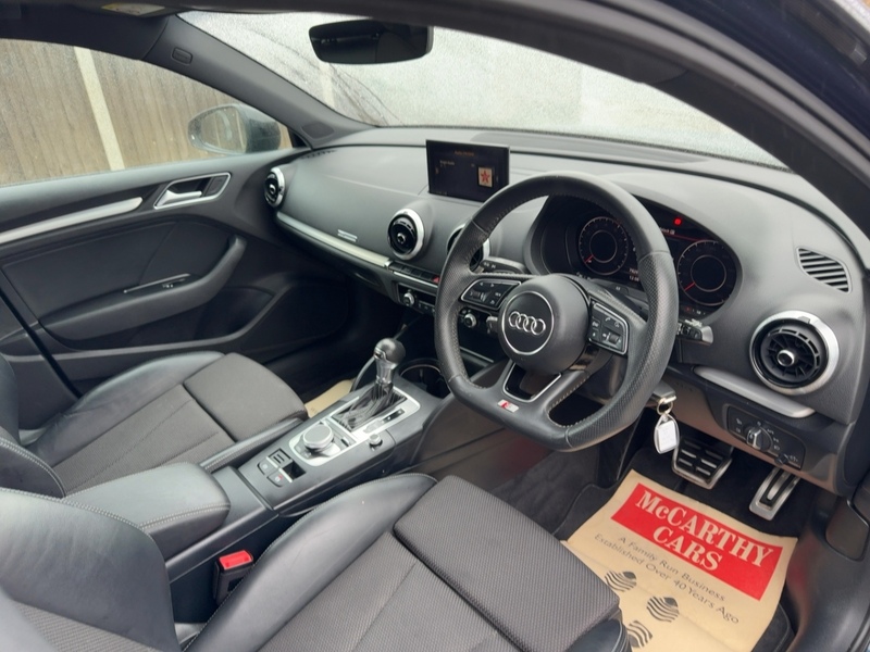 Audi 1.5 TFSI COD 35 BLACK EDITION SPORTBACK 5DR PETROL S TRONIC AUTO SATNAV BLUETOOTH DAB STEREO PARKING AIDS 2 OWNERS ONLY 78000 MILES FSH NO ULEZ CHARGE 72-74 Mitcham Road