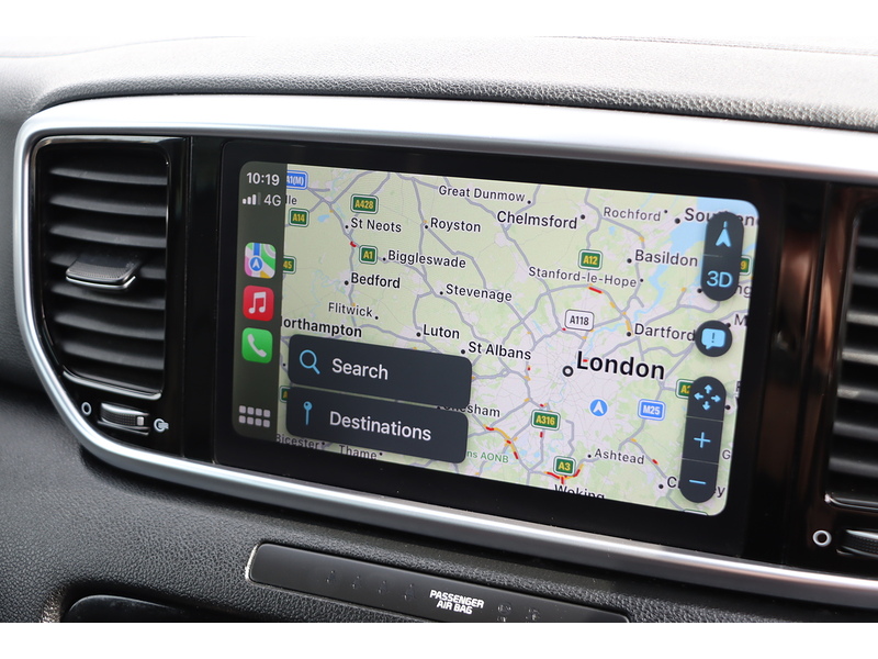 Kia 1.6 GDI 2 GPF SUV 5DR PETROL MANUAL HEATED SEATS SATNAV BLUETOOTH DAB STEREO APPLE CARPLAY REAR CAMERA PARKING AIDS JUST 2 OWNERS ONLY 16000 MILES FSH 72-74 Mitcham Road