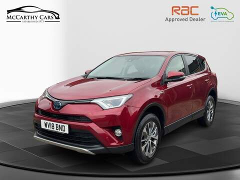 Toyota 2.5 VVT-H ICON TECH SUV 5DR PETROL HYBRID CVT AUTO SAT NAV BLUETOOTH DAB STEREO REAR CAMERA PARKING AIDS JUST 2 OWNERS ONLY 59000 MILES FSH 7 SERVICES