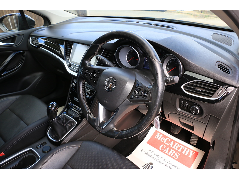 Vauxhall 1.4I TURBO ELITE NAV HATCHBACK 5DR PETROL MANUAL FULL LEATHER HEATED SEATS SATNAV BLUETOOTH DAB RADIO APPLE CARPLAY ONLY 62000 MILES SH NO ULEZ CHARGE 72-74 Mitcham Road