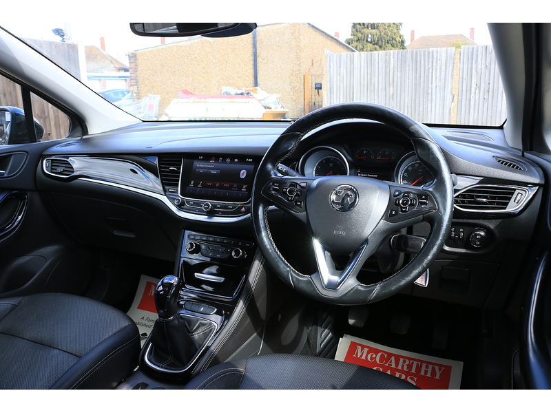 Vauxhall 1.4I TURBO ELITE NAV HATCHBACK 5DR PETROL MANUAL FULL LEATHER HEATED SEATS SATNAV BLUETOOTH DAB RADIO APPLE CARPLAY ONLY 62000 MILES SH NO ULEZ CHARGE 72-74 Mitcham Road