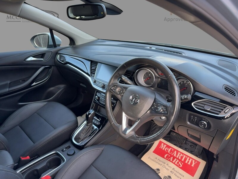 Vauxhall 1.4I TURBO GPF ELITE NAV HATCHBACK 5DR PETROL AUTO HEATED SEATS SAT NAV BLUETOOTH DAB STEREO APPLE CARPLAY PARKING AIDS 2 OWNERS ONLY 47000 MILES SH 72-74 Mitcham Road