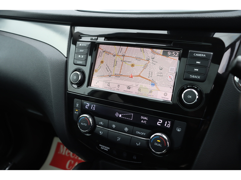 Nissan 1.3 DIG-T N-MOTION SUV 5DR PETROL DCT AUTO HEATED SEATS SAT NAV BLUETOOTH DAB STEREO APPLE CARPLAY REAR CAMERA PARKING AIDS 2 OWNERS 50000 MILES FSH 72-74 Mitcham Road