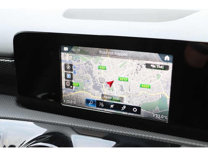 Mercedes-Benz A180 1.3 SPORT HATCHBACK 5DR PETROL 7G-DCT AUTO SAT NAV BLUETOOTH DAB STEREO REAR CAMERA PARKING AIDS JUST 1 OWNER ONLY 42000 MILES SH NO ULEZ CHARGE 72-74 Mitcham Road