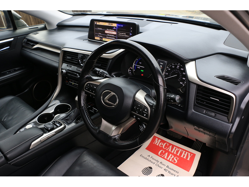 Lexus 3.5 V6 LUXURY SUV 5DR PETROL HYBRID CVT 4WD AUTO SUNROOF HEATED SEATS SATNAV BLUETOOTH DAB STEREO REAR CAMERA PARKING AIDS 75000 MILES FSH 5 SERVICES 72-74 Mitcham Road