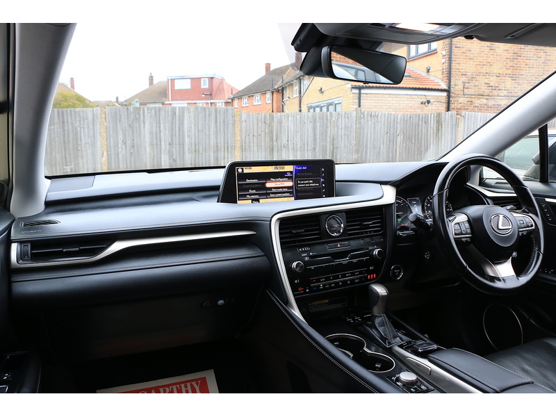 Lexus 3.5 V6 LUXURY SUV 5DR PETROL HYBRID CVT 4WD AUTO SUNROOF HEATED SEATS SATNAV BLUETOOTH DAB STEREO REAR CAMERA PARKING AIDS 75000 MILES FSH 5 SERVICES 72-74 Mitcham Road