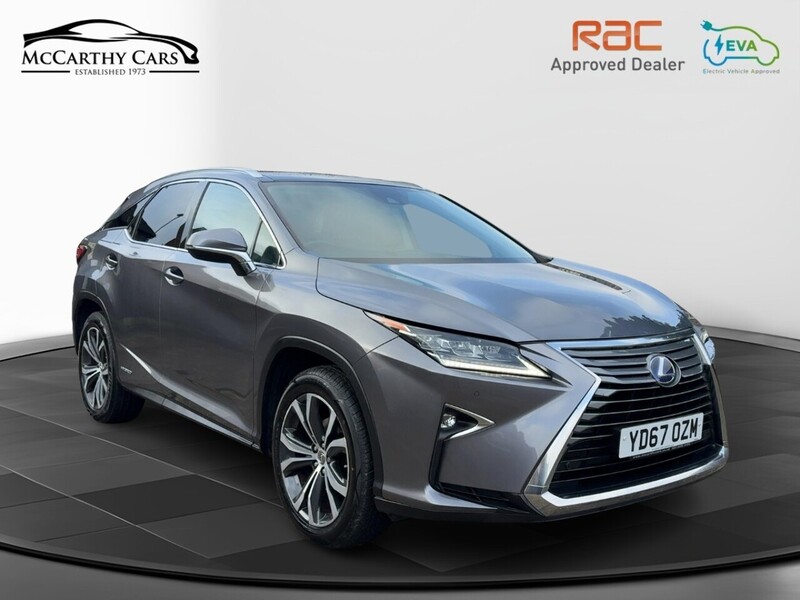 Lexus 3.5 V6 LUXURY SUV 5DR PETROL HYBRID CVT 4WD AUTO SUNROOF HEATED SEATS SATNAV BLUETOOTH DAB STEREO REAR CAMERA PARKING AIDS 75000 MILES FSH 5 SERVICES 72-74 Mitcham Road