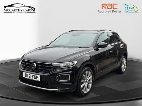 Volkswagen 1.0 TSI BLACK EDITION SUV 5DR PETROL MANUAL SAT NAV BLUETOOTH DAB STEREO APPLE CARPLAY PARKING AIDS JUST 2 OWNERS ONLY 58000 MILES FSH NO ULEZ CHARGE