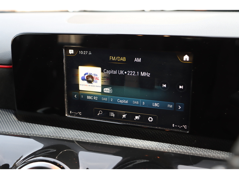 Mercedes-Benz A220 2.0 AMG LINE HATCHBACK 5DR PETROL 7G-DCT AUTO SAT NAV BLUETOOTH DAB STEREO REAR CAMERA PARKING AIDS JUST 2 OWNERS ONLY 69000 MILES FSH 6 SERVICES 72-74 Mitcham Road