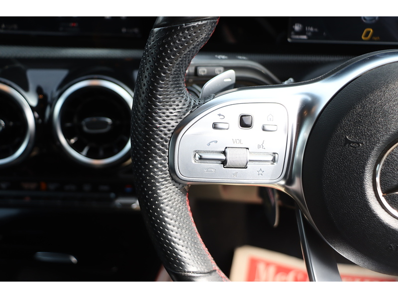 Mercedes-Benz A220 2.0 AMG LINE HATCHBACK 5DR PETROL 7G-DCT AUTO SAT NAV BLUETOOTH DAB STEREO REAR CAMERA PARKING AIDS JUST 2 OWNERS ONLY 69000 MILES FSH 6 SERVICES 72-74 Mitcham Road