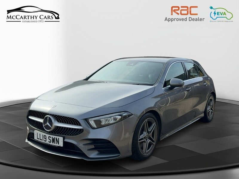 Mercedes-Benz A220 2.0 AMG LINE HATCHBACK 5DR PETROL 7G-DCT AUTO SAT NAV BLUETOOTH DAB STEREO REAR CAMERA PARKING AIDS JUST 2 OWNERS ONLY 69000 MILES FSH 6 SERVICES 72-74 Mitcham Road