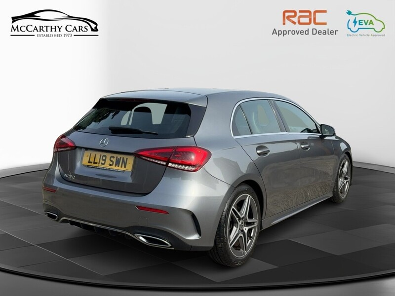 Mercedes-Benz A220 2.0 AMG LINE HATCHBACK 5DR PETROL 7G-DCT AUTO SAT NAV BLUETOOTH DAB STEREO REAR CAMERA PARKING AIDS JUST 2 OWNERS ONLY 69000 MILES FSH 6 SERVICES 72-74 Mitcham Road