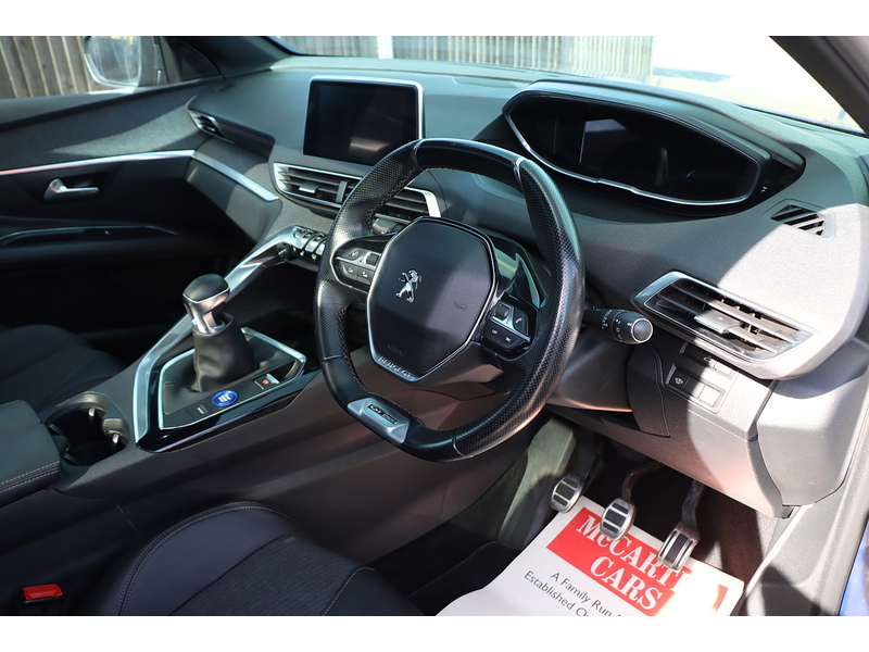 Peugeot 1.2 PURETECH GT LINE PREMIUM SUV 5DR PETROL MANUAL PAN ROOF HEATED SEATS SAT NAV BLUETOOTH APPLE CARPLAY REAR CAMERA PARKING AIDS ONLY 61000 MILES SH 72-74 Mitcham Road