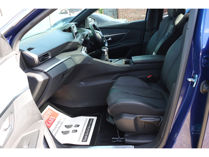 Peugeot 1.2 PURETECH GT LINE PREMIUM SUV 5DR PETROL MANUAL PAN ROOF HEATED SEATS SAT NAV BLUETOOTH APPLE CARPLAY REAR CAMERA PARKING AIDS ONLY 61000 MILES SH 72-74 Mitcham Road