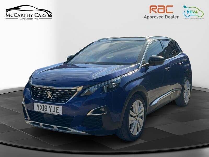 Peugeot 1.2 PURETECH GT LINE PREMIUM SUV 5DR PETROL MANUAL PAN ROOF HEATED SEATS SAT NAV BLUETOOTH APPLE CARPLAY REAR CAMERA PARKING AIDS ONLY 61000 MILES SH 72-74 Mitcham Road