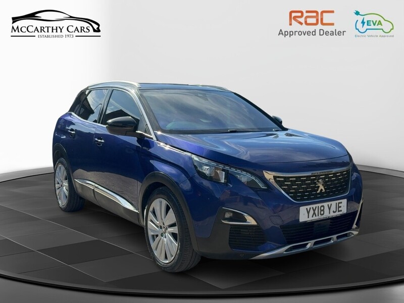 Peugeot 1.2 PURETECH GT LINE PREMIUM SUV 5DR PETROL MANUAL PAN ROOF HEATED SEATS SAT NAV BLUETOOTH APPLE CARPLAY REAR CAMERA PARKING AIDS ONLY 61000 MILES SH 72-74 Mitcham Road