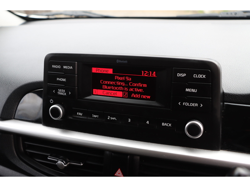 Kia 1.0 DPI 2 HATCHBACK 5DR PETROL MANUAL BLUETOOTH STEREO USB INPUT AIR CONDITIONING JUST 1 OWNER FROM NEW ONLY 48000 MILES FSH NO ULEZ CHARGE 72-74 Mitcham Road