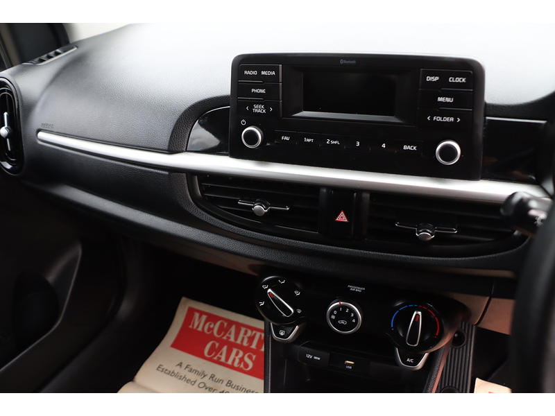 Kia 1.0 DPI 2 HATCHBACK 5DR PETROL MANUAL BLUETOOTH STEREO USB INPUT AIR CONDITIONING JUST 1 OWNER FROM NEW ONLY 48000 MILES FSH NO ULEZ CHARGE 72-74 Mitcham Road