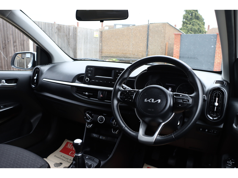 Kia 1.0 DPI 2 HATCHBACK 5DR PETROL MANUAL BLUETOOTH STEREO USB INPUT AIR CONDITIONING JUST 1 OWNER FROM NEW ONLY 48000 MILES FSH NO ULEZ CHARGE 72-74 Mitcham Road