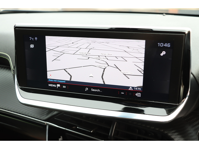 Peugeot 1.2 PURETECH GT LINE SUV 5DR PETROL MANUAL HEATED SEATS SATNAV BLUETOOTH DAB STEREO APPLE CARPLAY REAR CAMERA PARKING AIDS 2 OWNER ONLY 38000 MILES SH 72-74 Mitcham Road