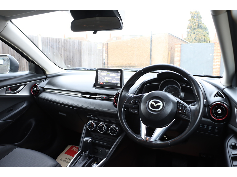 Mazda 2.0 SKYACTIV-G SE-L NAV SUV 5DR PETROL AUTO HEATED SEATS SAT NAV BLUETOOTH DAB STEREO PARKING AIDS 1 OWNER FROM NEW ONLY 16000 MILES SH NO ULEZ CHARGE 72-74 Mitcham Road