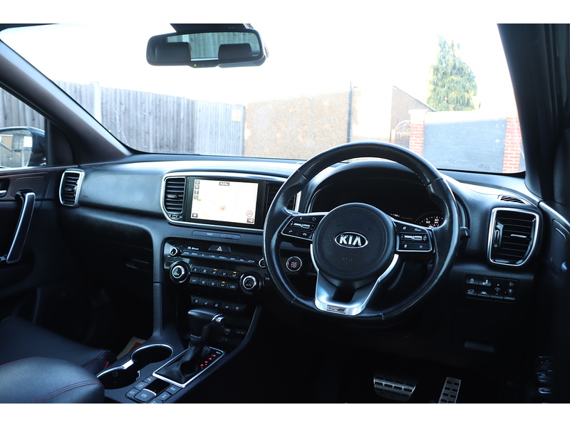 Kia 1.6 T-GDI GT-LINE S SUV 5DR PETROL DCT AWD AUTO SUNROOF HEATED SEATS SATNAV APPLE CARPLAY REAR & 360 CAMERA PARKING AIDS JUST 2 OWNERS 46000 MILES FSH 72-74 Mitcham Road