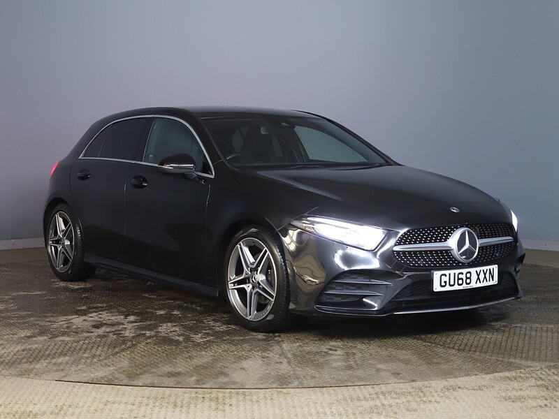 Mercedes-Benz A200 1.3 AMG LINE HATCHBACK 5DR PETROL 7G-DCT AUTO SAT NAV BLUETOOTH DAB STEREO REAR CAMERA JUST 2 OWNERS SAME OWNER FOR 4 YEARS ONLY 70000 MILES SH 72-74 Mitcham Road