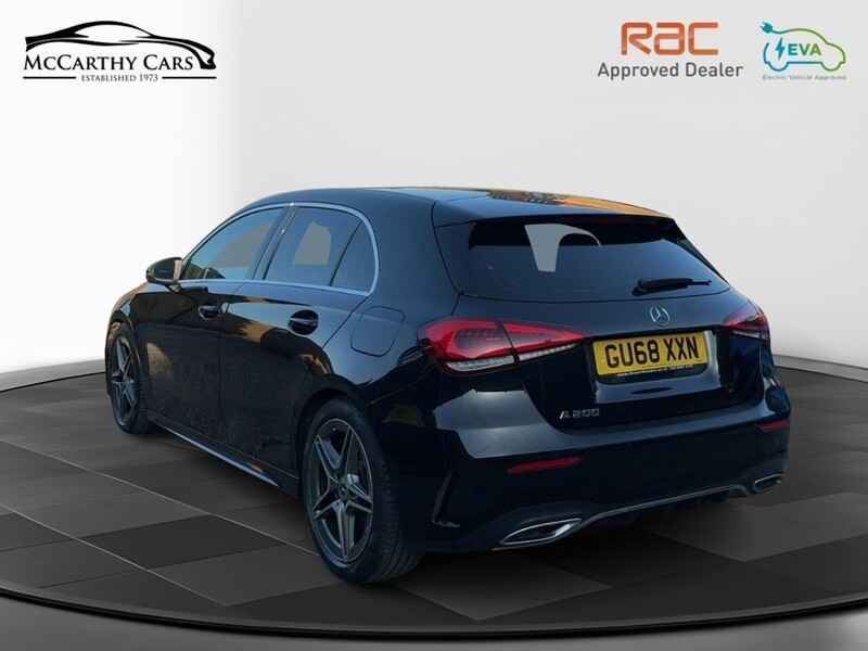 Mercedes-Benz A200 1.3 AMG LINE HATCHBACK 5DR PETROL 7G-DCT AUTO SAT NAV BLUETOOTH DAB STEREO REAR CAMERA JUST 2 OWNERS SAME OWNER FOR 4 YEARS ONLY 70000 MILES SH 72-74 Mitcham Road