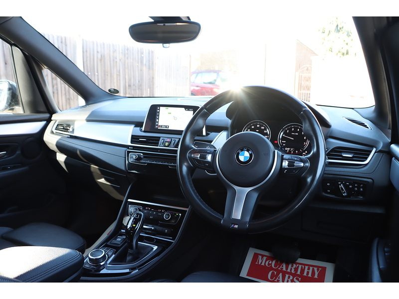 BMW 218I 1.5 M SPORT MPV 5DR PETROL DCT AUTO SAT NAV BLUETOOTH DAB STEREO CD PLAYER PARKING AIDS SAME OWNER FOR 4 YEARS ONLY 33000 MILES SH NO ULEZ CHARGE 72-74 Mitcham Road