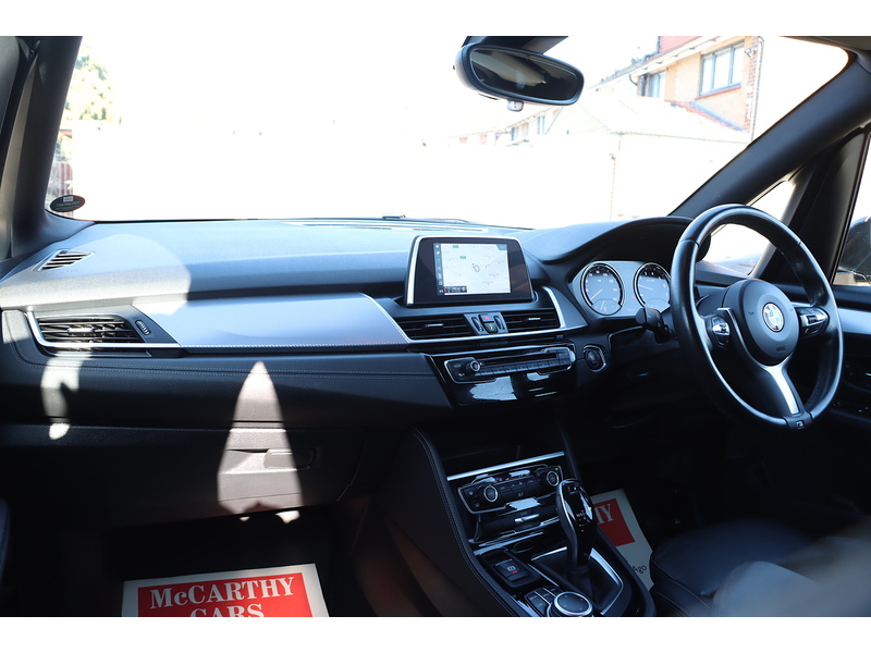 BMW 218I 1.5 M SPORT MPV 5DR PETROL DCT AUTO SAT NAV BLUETOOTH DAB STEREO CD PLAYER PARKING AIDS SAME OWNER FOR 4 YEARS ONLY 33000 MILES SH NO ULEZ CHARGE 72-74 Mitcham Road