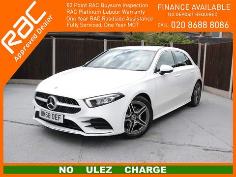 Mercedes-Benz A180 1.3 AMG LINE HATCHBACK 5DR PETROL 7G-DCT AUTO SAT NAV REVERSING CAMERA BLUETOOTH WITH MUSIC STREAMING DAB STEREO 1 PRIVATE OWNER 26000 MILES FSH