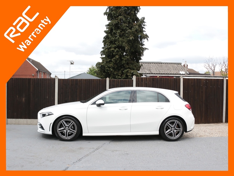 Mercedes-Benz A180 1.3 AMG LINE HATCHBACK 5DR PETROL 7G-DCT AUTO SAT NAV BLUETOOTH DAB STEREO REAR CAMERA JUST 2 OWNERS SAME OWNER FOR 3 YEARS ONLY 64000 MILES SH 72-74 Mitcham Road