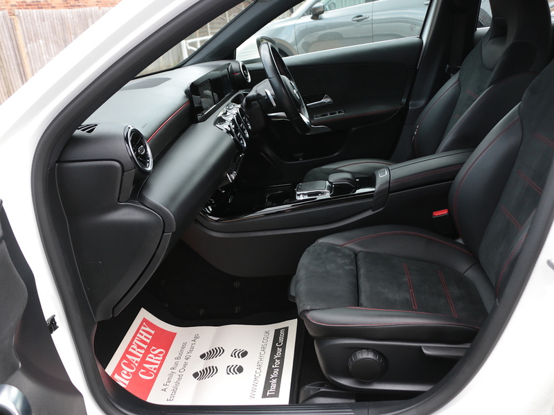 Mercedes-Benz A180 1.3 AMG LINE HATCHBACK 5DR PETROL 7G-DCT AUTO SAT NAV BLUETOOTH DAB STEREO REAR CAMERA JUST 2 OWNERS SAME OWNER FOR 3 YEARS ONLY 64000 MILES SH 72-74 Mitcham Road