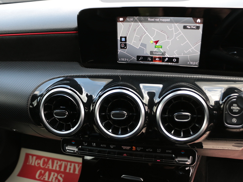 Mercedes-Benz A180 1.3 AMG LINE HATCHBACK 5DR PETROL 7G-DCT AUTO SAT NAV BLUETOOTH DAB STEREO REAR CAMERA JUST 2 OWNERS SAME OWNER FOR 3 YEARS ONLY 64000 MILES SH 72-74 Mitcham Road