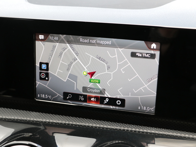 Mercedes-Benz A180 1.3 AMG LINE HATCHBACK 5DR PETROL 7G-DCT AUTO SAT NAV BLUETOOTH DAB STEREO REAR CAMERA JUST 2 OWNERS SAME OWNER FOR 3 YEARS ONLY 64000 MILES SH 72-74 Mitcham Road