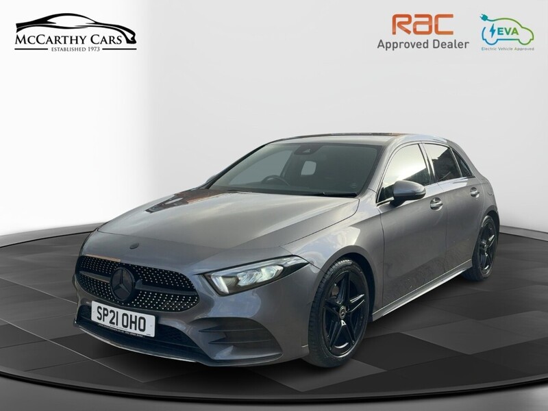 Mercedes-Benz A180 1.3 AMG LINE HATCHBACK 5DR PETROL 7G-DCT AUTO HEATED SEATS SATNAV BLUETOOTH DAB RADIO REAR CAMERA PARKING AIDS ONLY 52000 MILES SH NO ULEZ CHARGE 72-74 Mitcham Road