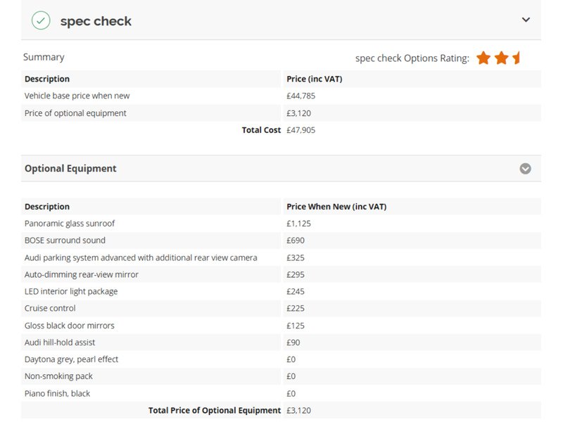 Audi 2.0 TFSI BLACK EDITION SUV 5DR PETROL S TRONIC QUATTRO AUTO SUNROOF SAT NAV BLUETOOTH DAB STEREO PARKING AIDS 2 OWNERS 49000 MILES FSH NO ULEZ CHARGE 72-74 Mitcham Road