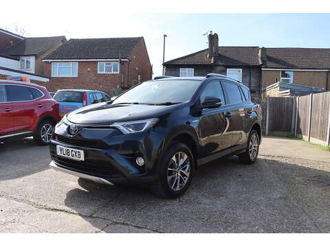 Toyota 2.5 VVT-H ICON TECH SUV 5DR PETROL HYBRID CVT AUTO SAT NAV BLUETOOTH DAB STEREO REAR CAMERA JUST 1 OWNER FROM NEW ONLY 49000 MILES FSH 6 SERVICES