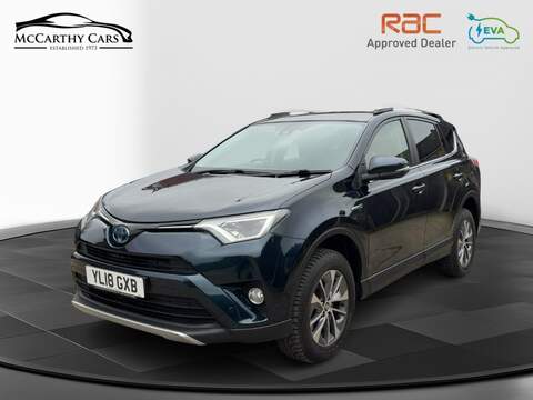 Toyota 2.5 VVT-H ICON TECH SUV 5DR PETROL HYBRID CVT AUTO SAT NAV BLUETOOTH DAB STEREO REAR CAMERA JUST 1 OWNER FROM NEW ONLY 49000 MILES FSH 6 SERVICES