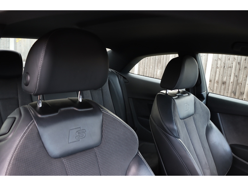 Audi 2.0 TFSI 35 S LINE COUPE 2DR PETROL S TRONIC AUTO HEATED SEATS SATNAV BLUETOOTH DAB RADIO PARKING AIDS 2 OWNERS SAME OWNER FOR 3 YEARS 67000 MILES FSH 72-74 Mitcham Road