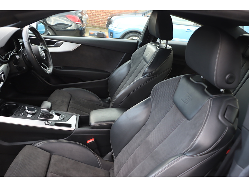 Audi 2.0 TFSI 35 S LINE COUPE 2DR PETROL S TRONIC AUTO HEATED SEATS SATNAV BLUETOOTH DAB RADIO PARKING AIDS 2 OWNERS SAME OWNER FOR 3 YEARS 67000 MILES FSH 72-74 Mitcham Road