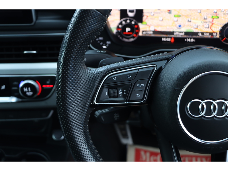 Audi 2.0 TFSI 35 S LINE COUPE 2DR PETROL S TRONIC AUTO HEATED SEATS SATNAV BLUETOOTH DAB RADIO PARKING AIDS 2 OWNERS SAME OWNER FOR 3 YEARS 67000 MILES FSH 72-74 Mitcham Road