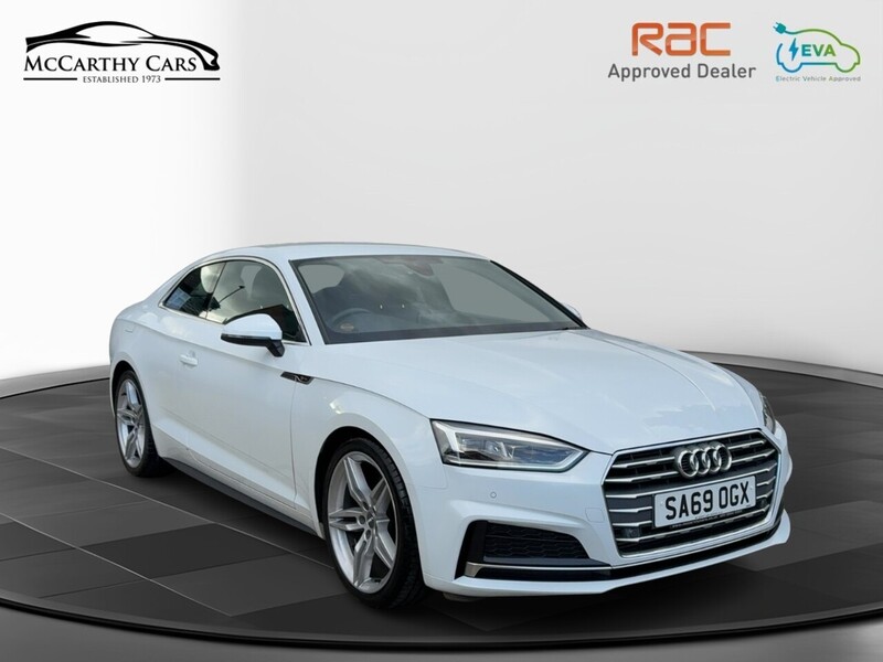 Audi 2.0 TFSI 35 S LINE COUPE 2DR PETROL S TRONIC AUTO HEATED SEATS SATNAV BLUETOOTH DAB RADIO PARKING AIDS 2 OWNERS SAME OWNER FOR 3 YEARS 67000 MILES FSH 72-74 Mitcham Road