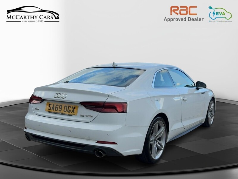 Audi 2.0 TFSI 35 S LINE COUPE 2DR PETROL S TRONIC AUTO HEATED SEATS SATNAV BLUETOOTH DAB RADIO PARKING AIDS 2 OWNERS SAME OWNER FOR 3 YEARS 67000 MILES FSH 72-74 Mitcham Road