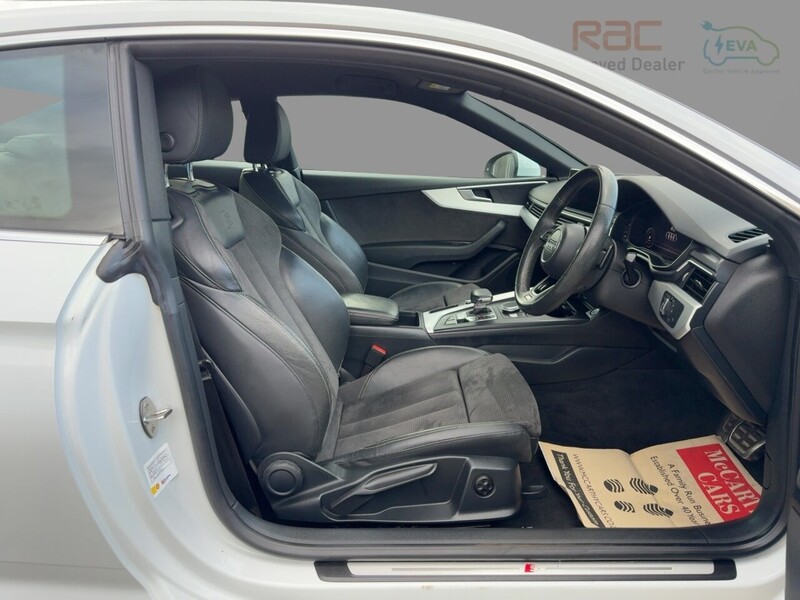 Audi 2.0 TFSI 35 S LINE COUPE 2DR PETROL S TRONIC AUTO HEATED SEATS SATNAV BLUETOOTH DAB RADIO PARKING AIDS 2 OWNERS SAME OWNER FOR 3 YEARS 67000 MILES FSH 72-74 Mitcham Road