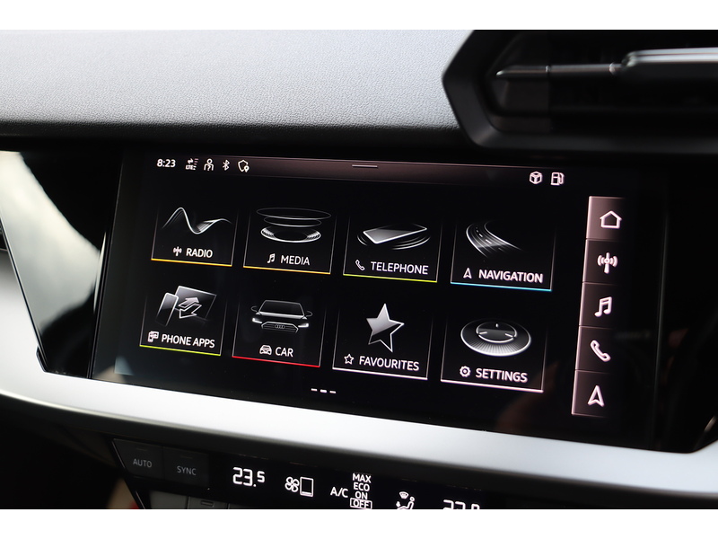 Audi 1.4 TFSIE 40 SPORT SPORTBACK 5DR PETROL PLUG-IN HYBRID S TRONIC AUTO SAT NAV BLUETOOTH APPLE CARPLAY REAR CAMERA PARKING AIDS 2 OWNERS 63000 MILES FSH 72-74 Mitcham Road